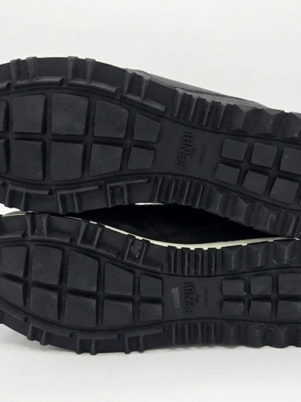 FENDI Bugs Monster Eyes Spime Shoes Sneakers FF SIZE 10 Fits US 10.5
